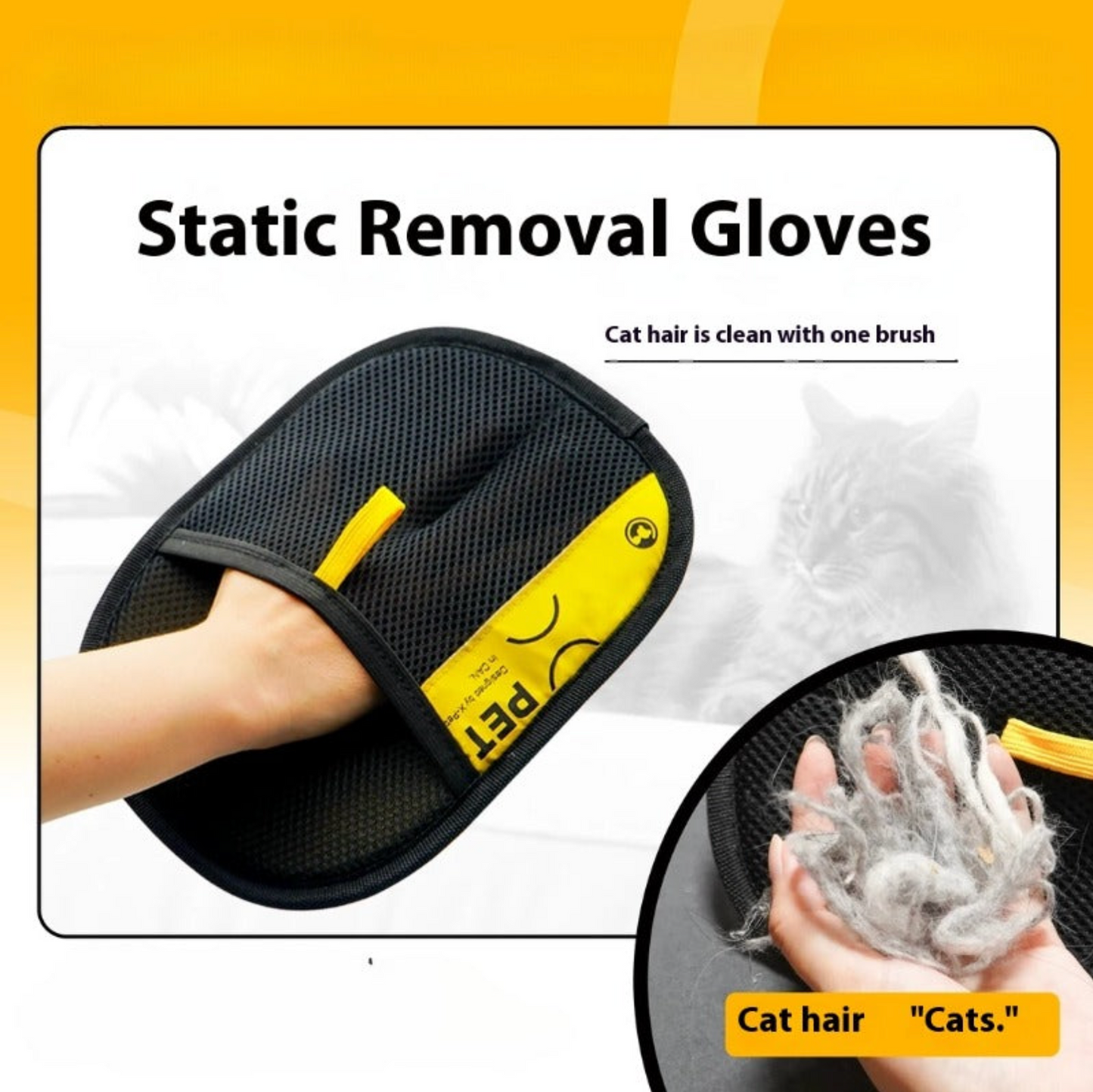 Magic Pet Hair Removal Glove™ – Verwijdert haren in seconden