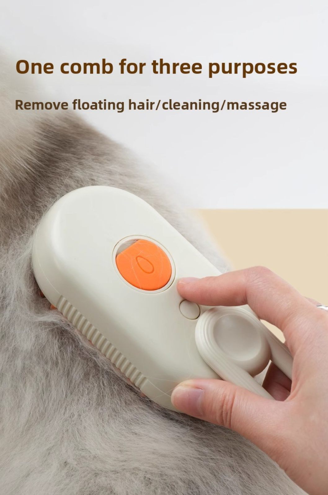 PetCare™ Masserende Haarverwijder Borstel – Voor Hond & Kat