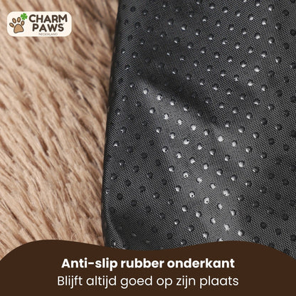 CharmPaws® Luxe Pootvormige Slaapmand - Voor Honden & Katten