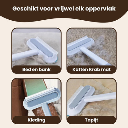 CharmPaws® MultiSwipe Pro - 3-in-1 Huisdierhaar Verwijderaar