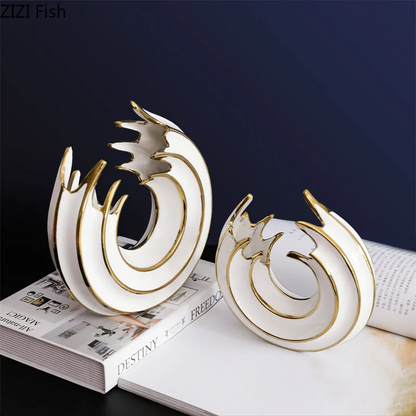 Aurora Scandinavian Ceramic Sculpture