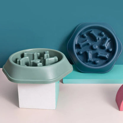 Anti-Schrok Voerbak - Slow Feeder voor Honden & Katten