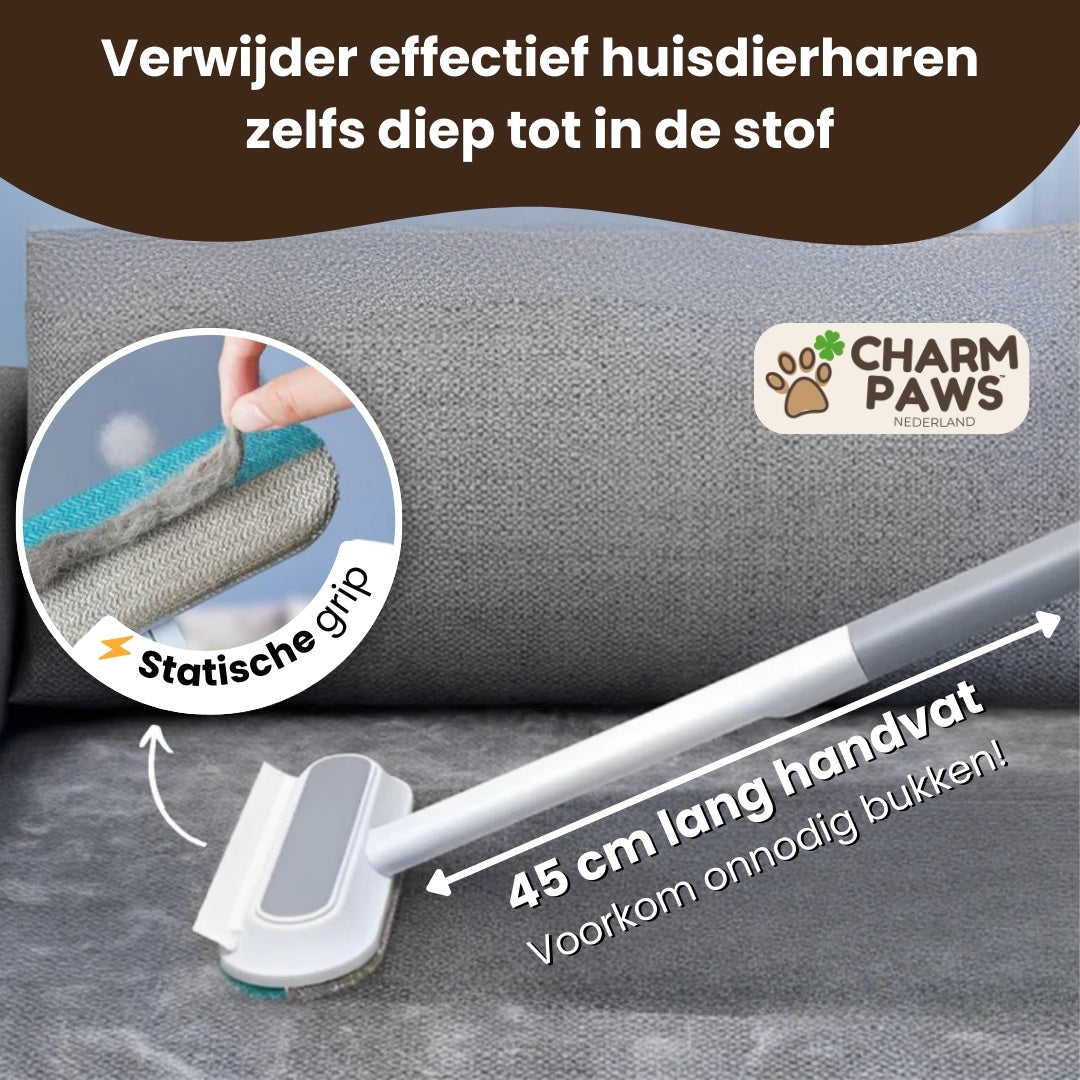CharmPaws® MultiSwipe Pro - 3-in-1 Huisdierhaar Verwijderaar