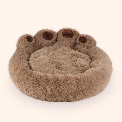 CharmPaws® Luxe Pootvormige Slaapmand - Voor Honden & Katten