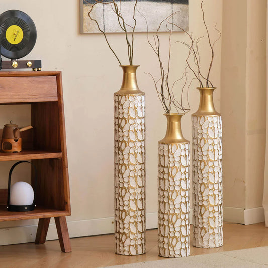 Maison Solenne Gold Vase